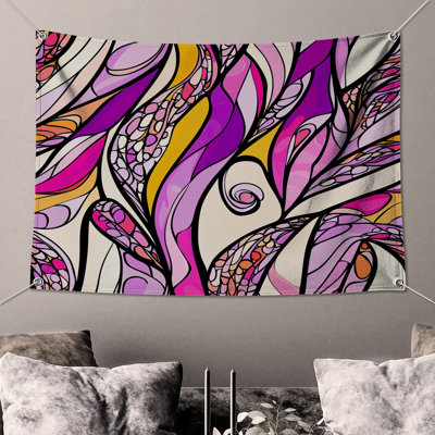 Tapisserie murale abstraite - art mural