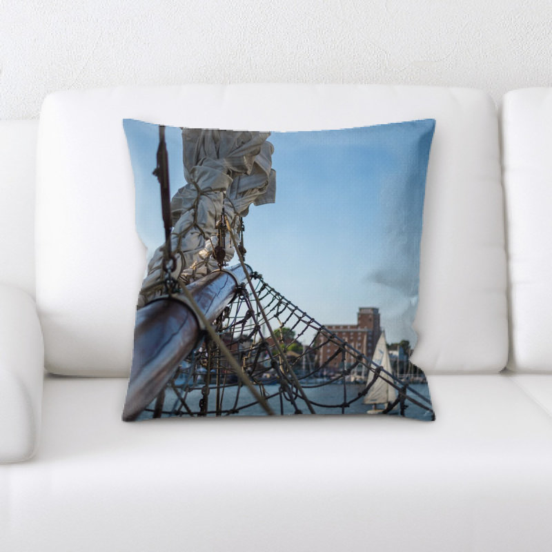 Housse et insert de coussin carré Statue