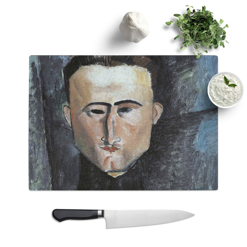 Andreu Rouveyre by Amedeo Modigliani Chopping Board, 0.4cm H x 20cm W x 29cm L