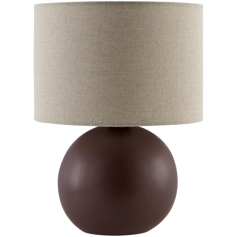 Pramit Accent Table Lamp, Brown