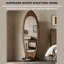 Miroir mural portatif 74,8 po