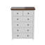 Ensemble de chambre à coucher 3 pièces avec grand lit plateforme et table de chevet (ports de chargement USB)-1506516569