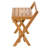 16'' W Teak Shower Bench