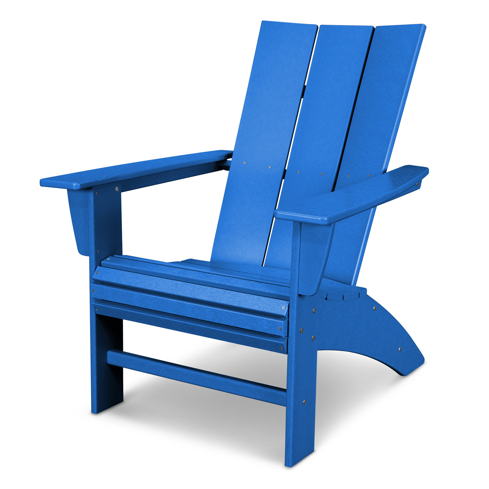 POLYWOOD® Modern Adirondack Chair, Pacific Blue