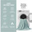 Super Dreamer Pack of 6 Fitted Bed Sheets Solid Colour Polyester Soft Touch Bedding Machine Washable UK Sizes-118043891-118043893