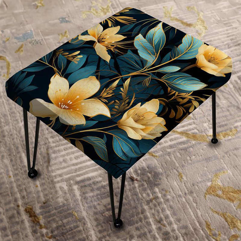 Tropical Twilight Ii - motif tropical I - repose-pieds rectangulaire Tropical