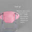 Chaise soucoupe, adulte, rose
