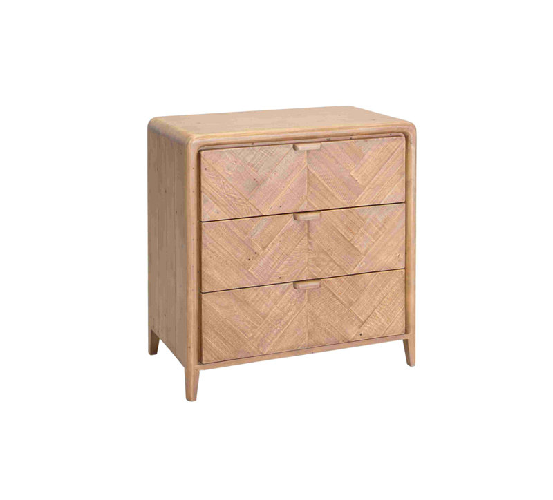 85 cm W Chest of 3 Drawers