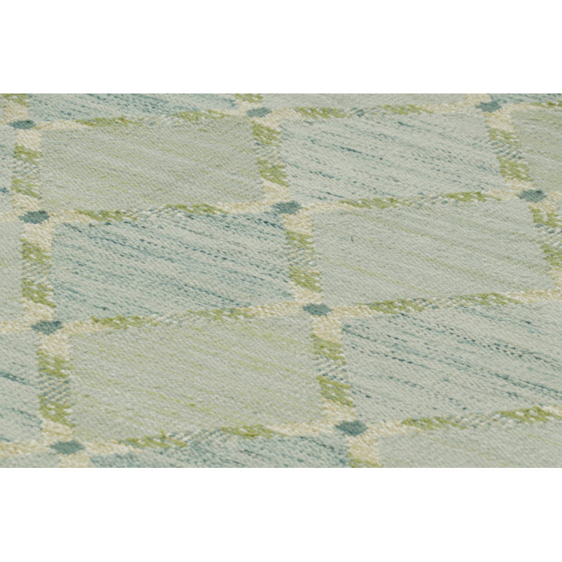 Scandinavian Wool Geometric Area Rug, Rectangle 12' x 18'