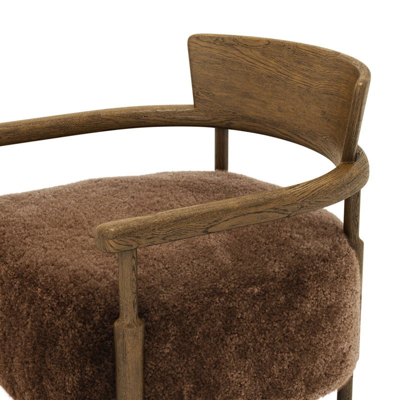 Armchair, Amber Shearling