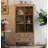 American Retro Carving Multi-Functional Display & China Cabinets