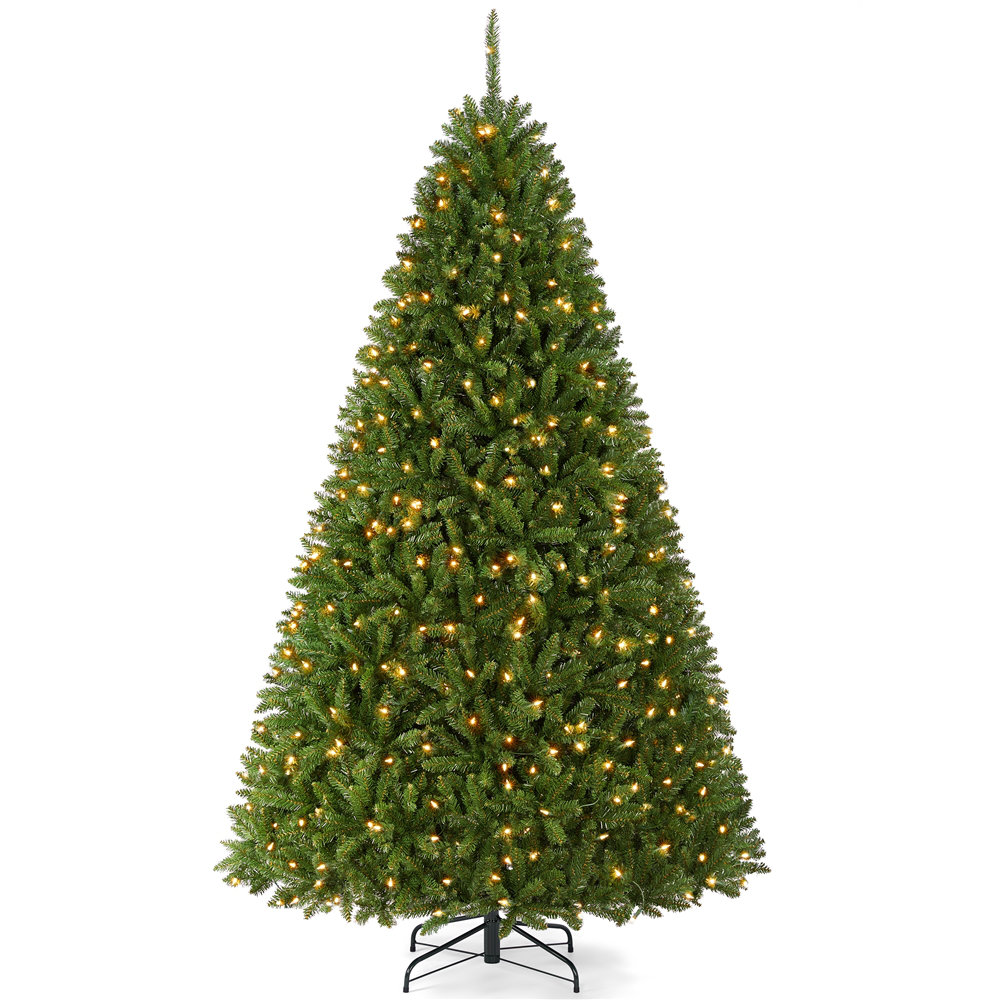 Libenson Ultra-Thick Artificial Christmas Tree, 7.5', Pre-Lit