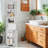 Tall Storage Cabinet, Slim Storage Cabinet, Narrow Cupboard-1892550017