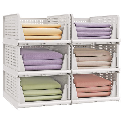 Bollitree Polyethylene Plastic Drawer Organisers