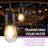Burroughs Outdoor 15 - Bulb 576'' Plug-in String Light-279005452