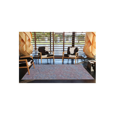 Machine Washable Patterned Blue Decorative Area Rug