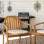 Chaise de patio avec coussin