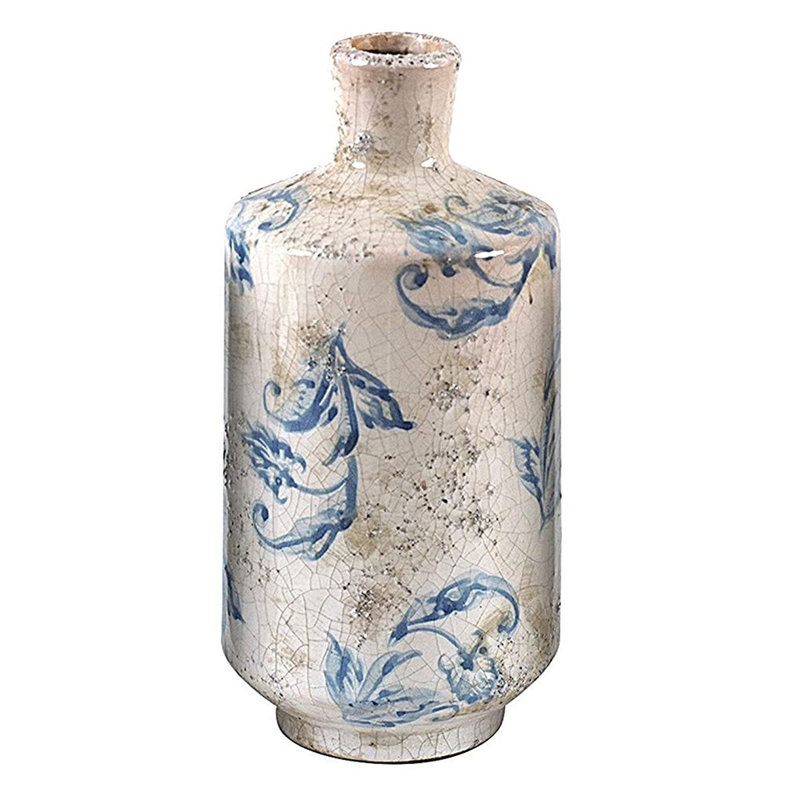 Clarkedale Various Decorative Terracotta Vases with Patterned Finish