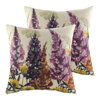 Geometric Square Cushion