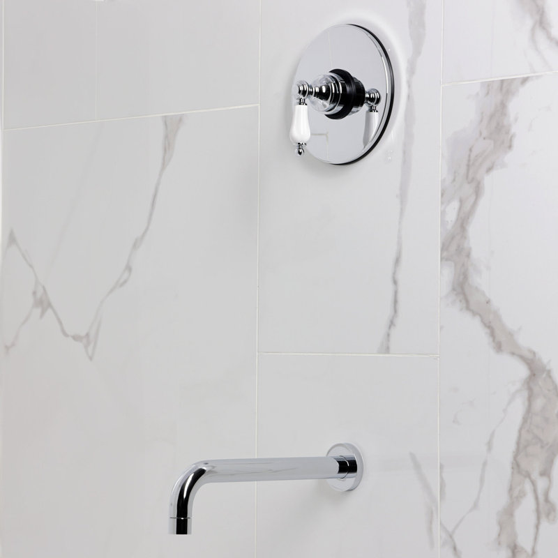 Robinet de baignoire Kingston, Chrome poli
