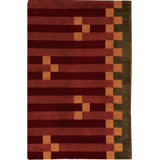 Hand-Knotted High-Quality Black Area Rug