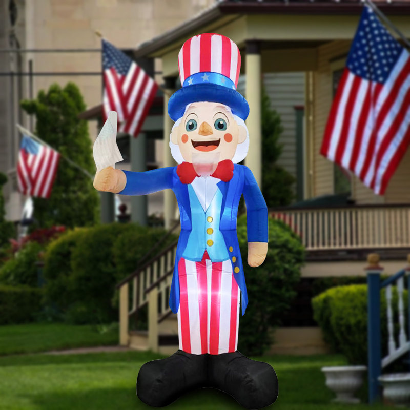 Décoration gonflable Uncle Sam