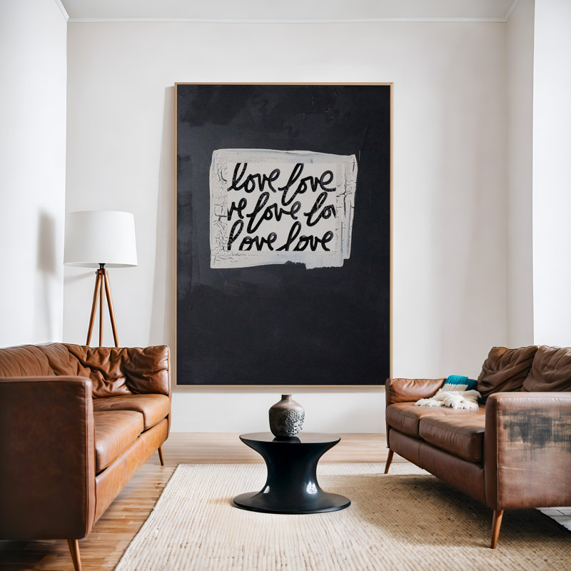 «Love And Répétition» par Kent Youngstrom, œuvre d'art, H 40 po x l 30 po