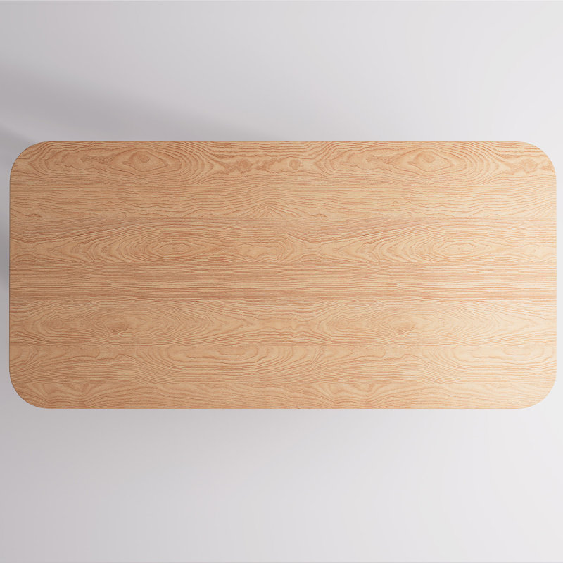 Ensemble de table de salle à manger rectangulaire 69,4 po, table de cuisine moderne pour 4 à 6 personnes, pieds en acier, ensemble de salle à manger avec chaises, gain de place