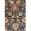 Cloud Band One-of-a-Kind 7'11" x 10'4" New Age Area Rug in Blue/Navy/Red