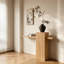 Console en bois massif de style médiéval-1186539001
