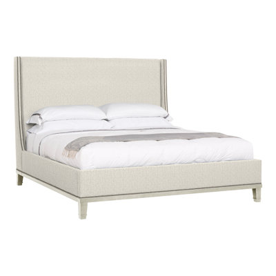 Michael Weiss Upholstered Wingback Bed