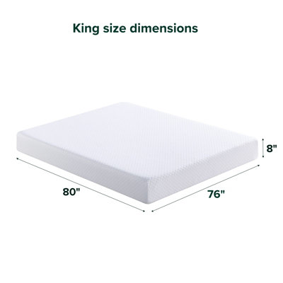 8'' Medium Cooling Gel Memory Foam Mattress - Sleep by Wayfair™
