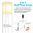Ileana 62.99'' Black Traditional Floor Lamp