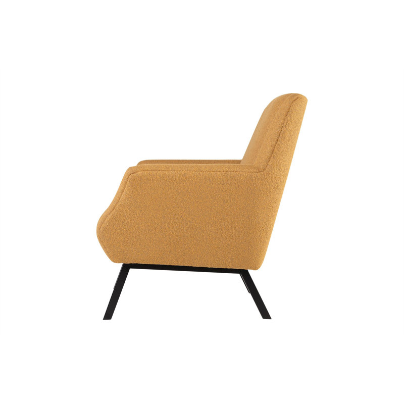 Leman Lounge Chair, Odense Ocre Polyester