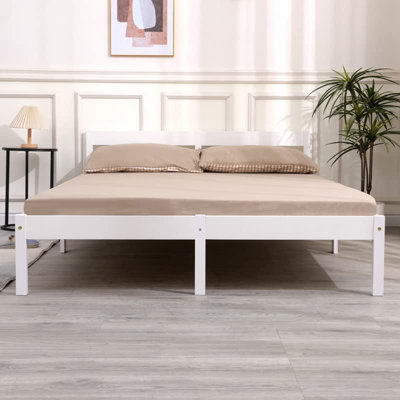 Izeal Solid Wood Bed