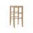 Halvorson Solid Beechwood Counter and Bar Stool With Rattan Seat-1402444346-1402444347