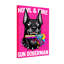 Reproduction d'art animaux, chien et doberman-480694872