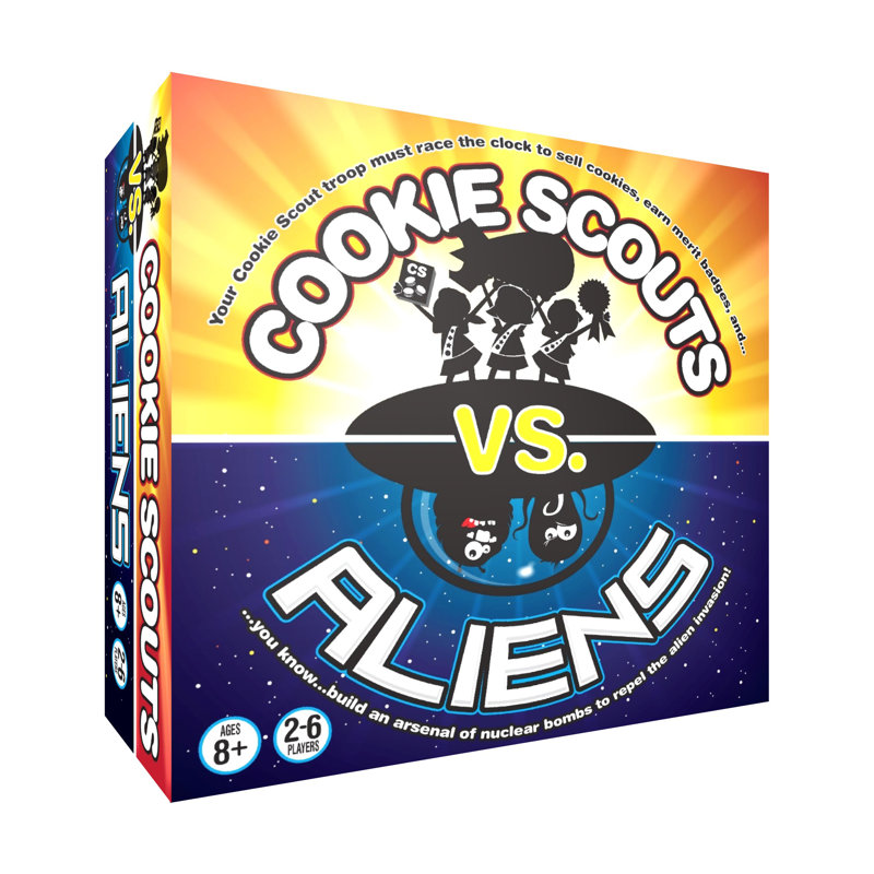 Jeu d'échecs à biscuits contre extraterrestres