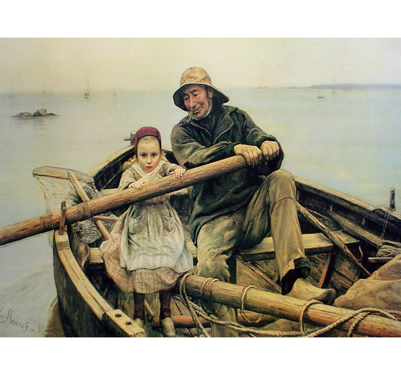 La main secourable, 1881, H 18 po x l 24 po
