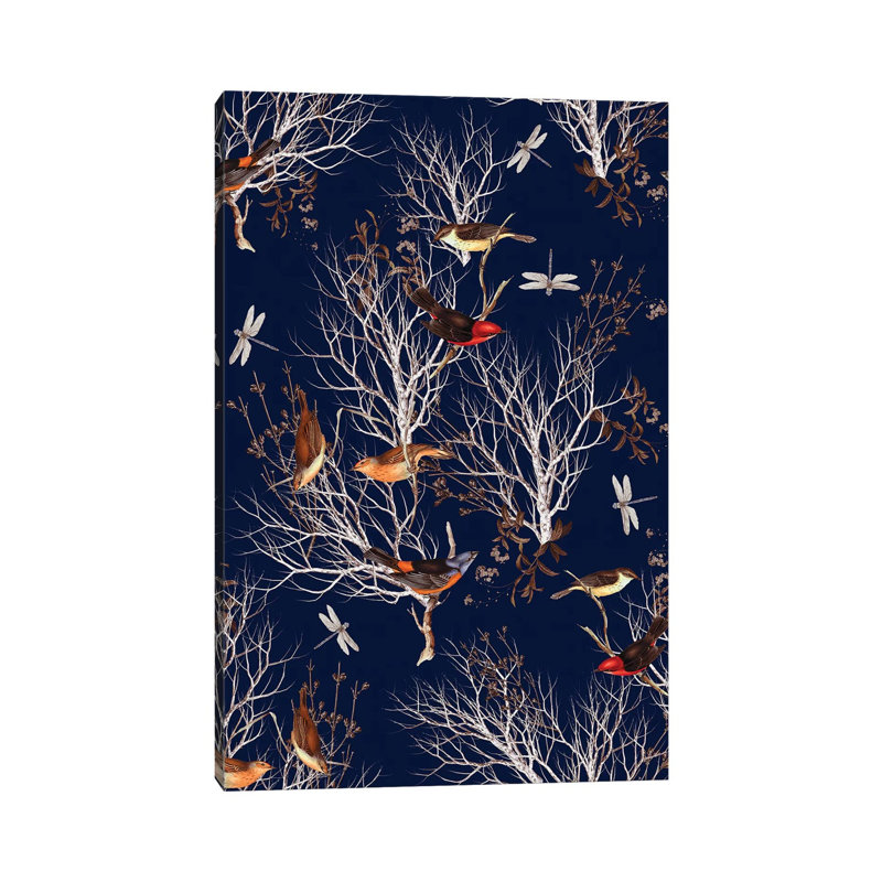 Floral Nature by Burcu Korkmazyurek - Wrapped Canvas Print, 66.04 cm H x 45.72 cm W x 1.91 cm D