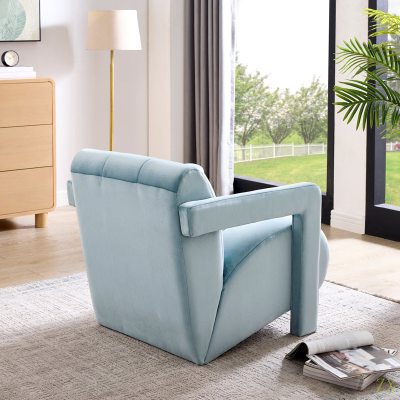 Fauteuil Velmor, Blue Velvet