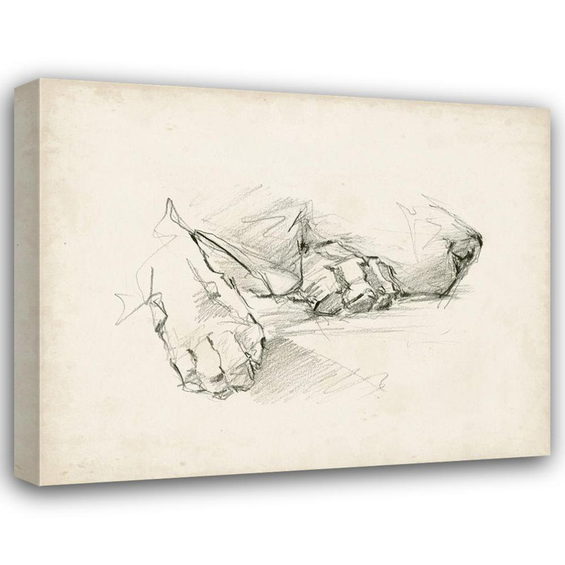 Art sur toile tendue par Red Barrel Studio® Harper, Ethan Gallery: Puppy Nap I, H 36 po x l 44 po