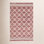 Caden Red White Hand-Knotted Geometric Rug