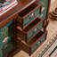 Armoire d'appoint de style européen à peinture rétro