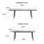Ensemble de table de salle à manger extensible Ecklund 62,9 à 94,4-1998484921