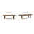 Bruton Oak Wood Extension Dining Table (94"-114")
