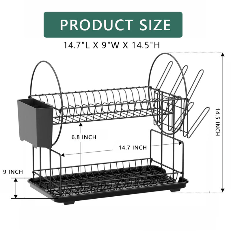 Two Tier Dish Rack