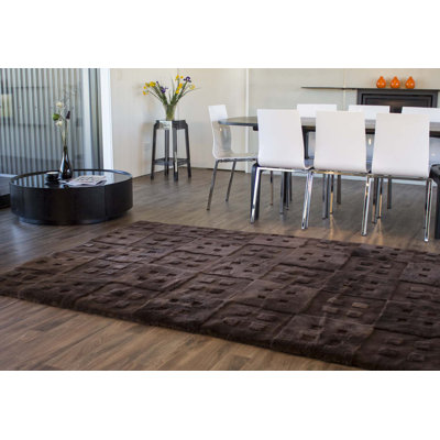 Tapis géométrique Shortwool Design