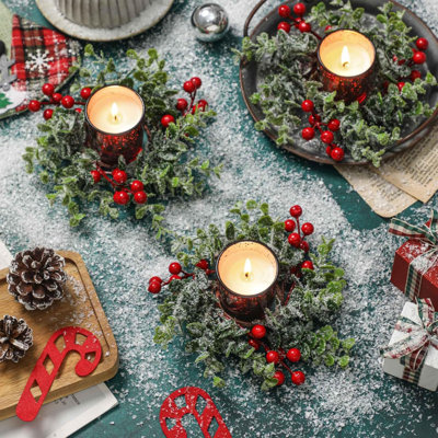 5.2'' H Glass Tabletop Candle Accessories
