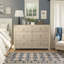 Commode double 6 tiroirs L 45,4 po Lukasik-1342436671